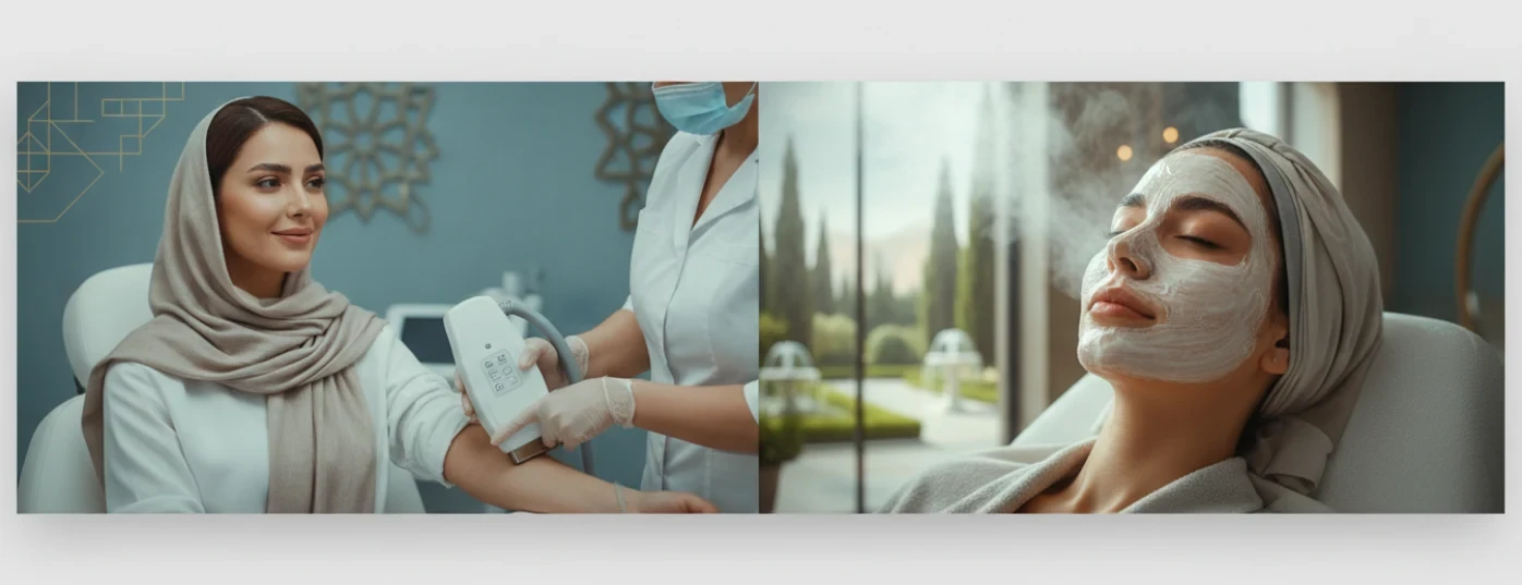 لیزر موهای زائد و پاکسازی پوست